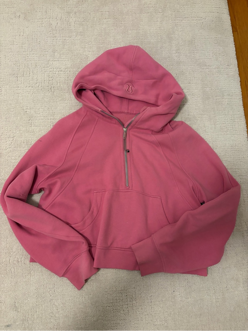 Lululemon Scuba Oversized with Hood M/L Pink